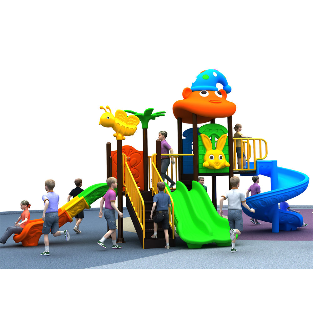 Hot Sale Children Outdoor Amus - Kids Outdoor Swing Set With Slide recension och pris