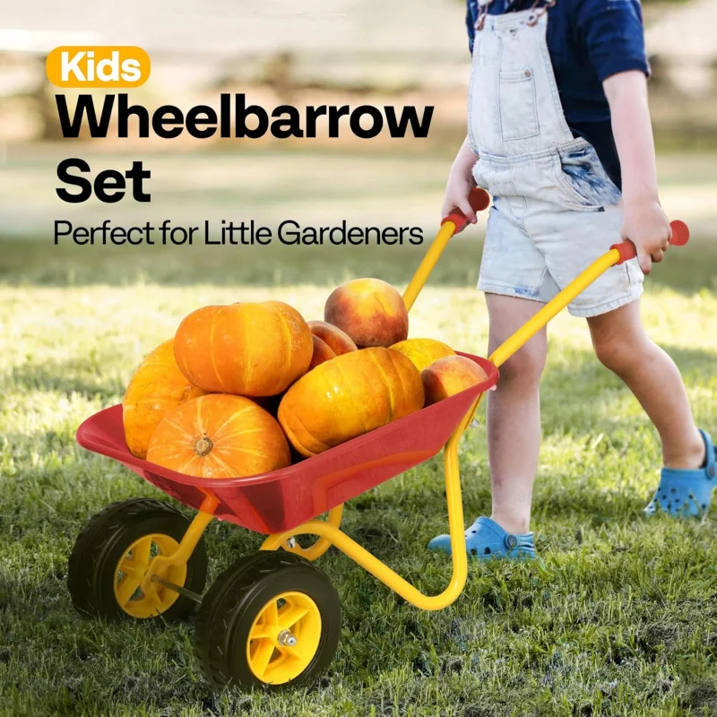 Kids Wheelbarrow Children Gard - Kids Outdoor Garden recension och pris