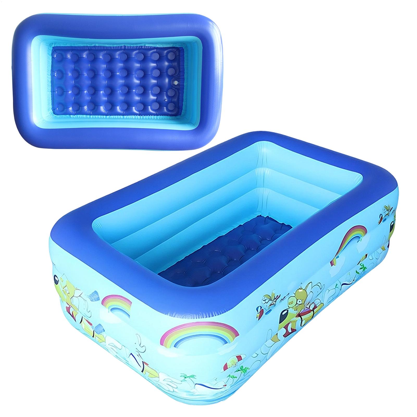Inflatable Swimming Pool Large - Kids Outdoor Frame recension och pris