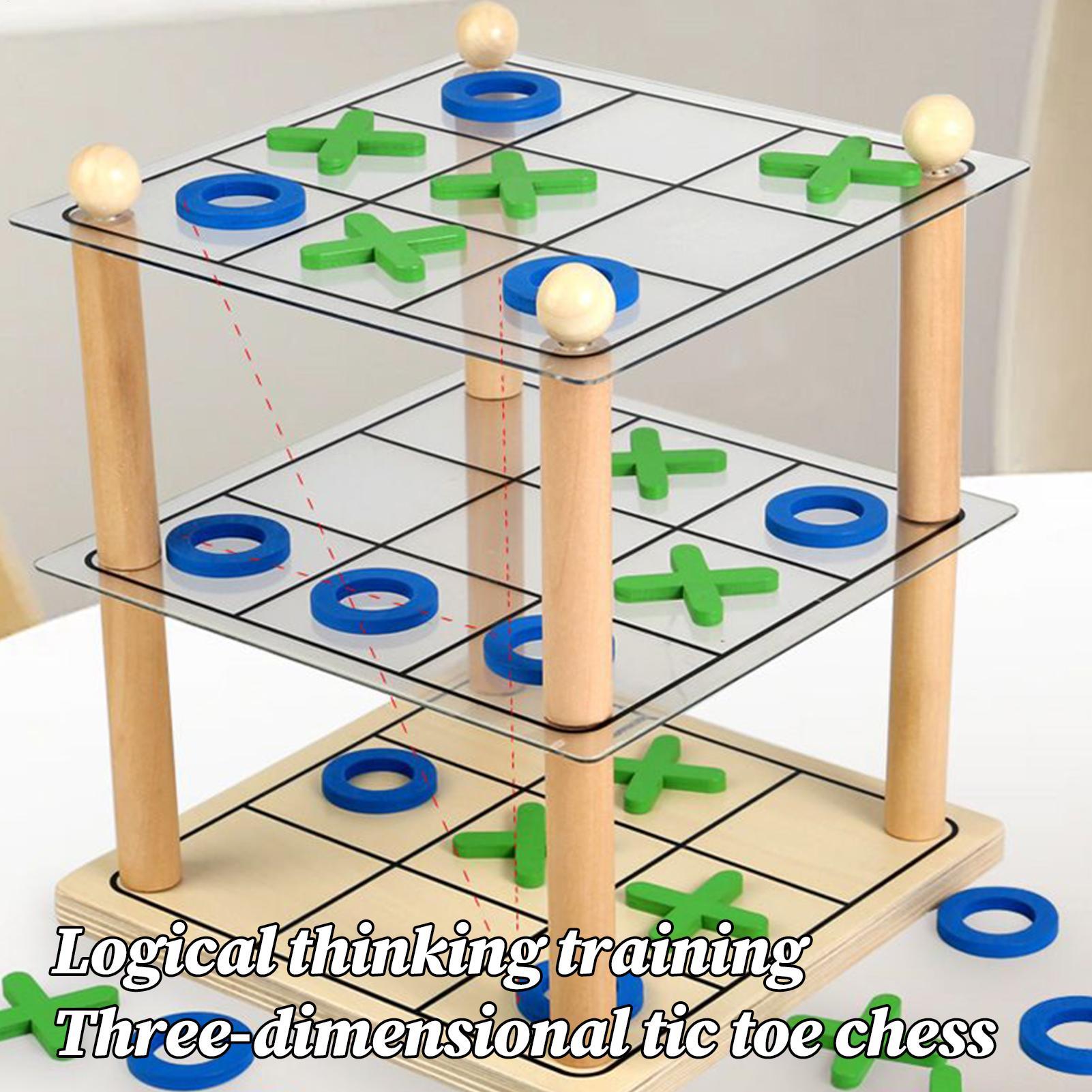Connect Board Games 3D Strateg - Kids Outdoor Learning Activities recension och pris