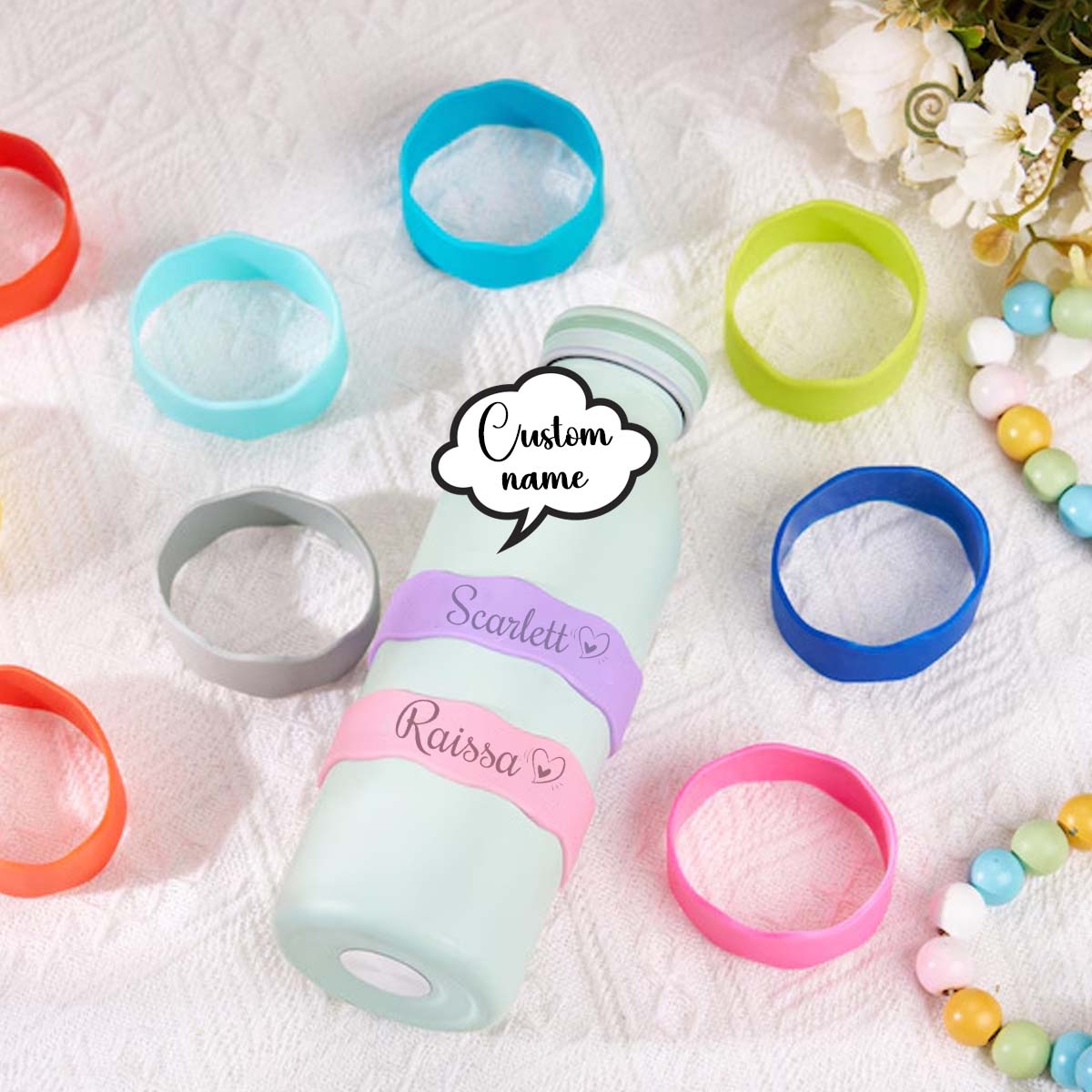 Custom Name Silicone Tumbler S - Kids Outdoor Water recension och pris
