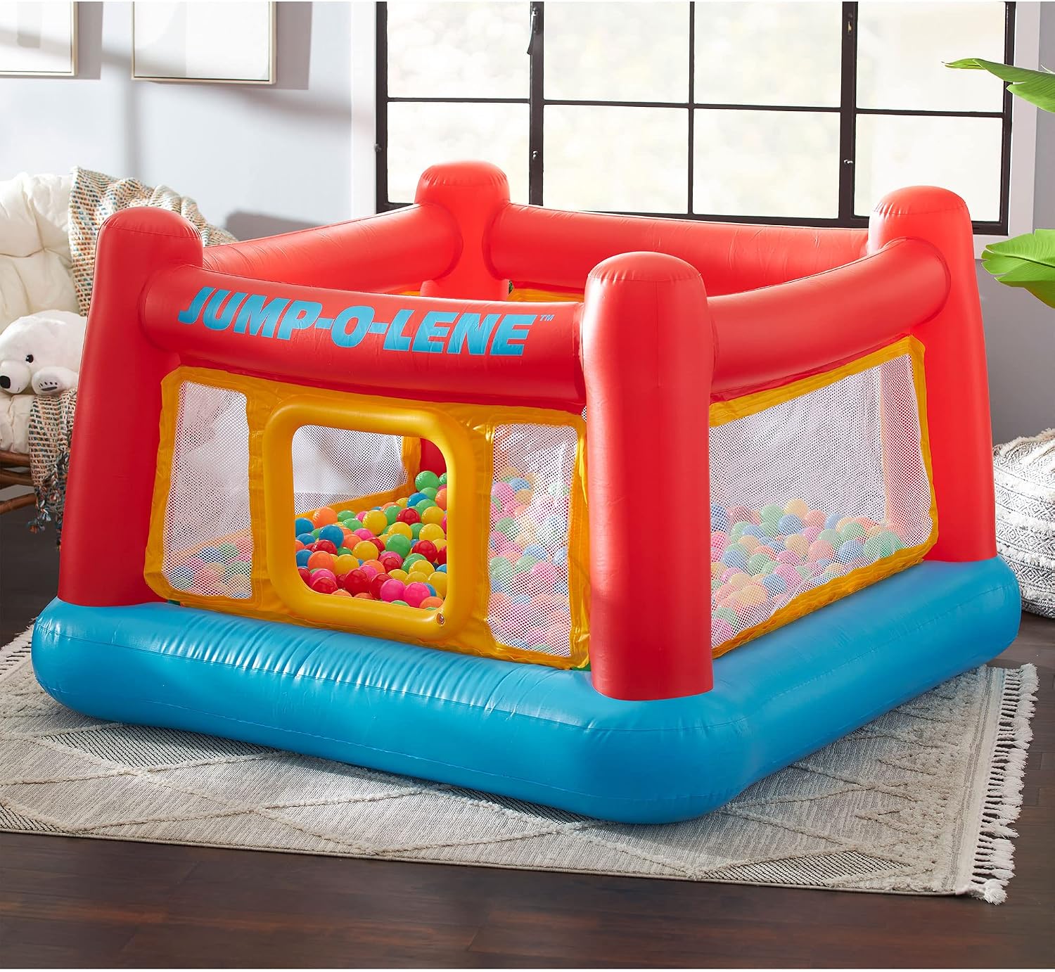 Inflatable Jump-O-Lene Indoor  - Kids Outdoor Jump House recension och pris