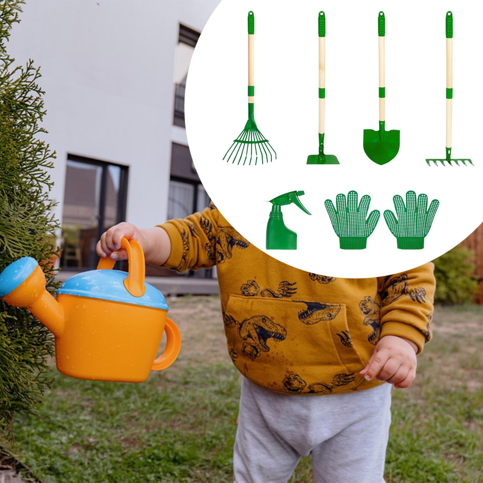 Kids Gardening Tools Set with  - Kids Outdoor Learning Activities recension och pris
